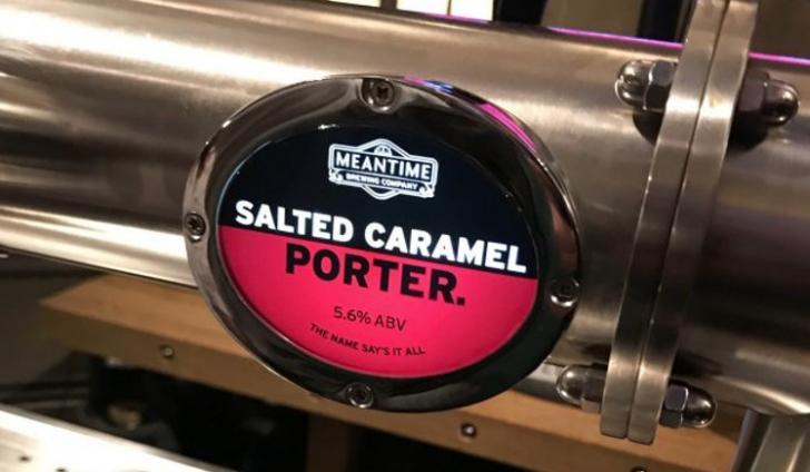 Salted caramel porter